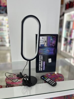 luz ambienral rgb en forma de U de escritorio
