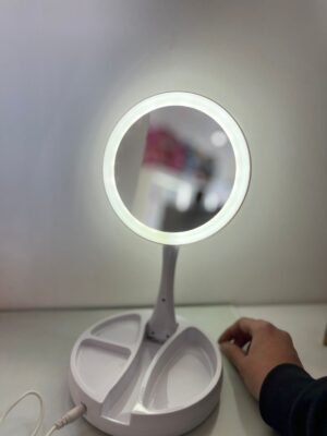 ESPEJO C/ LUZ REDONDO FLEXIBLE