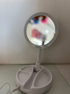 ESPEJO C/ LUZ REDONDO FLEXIBLE