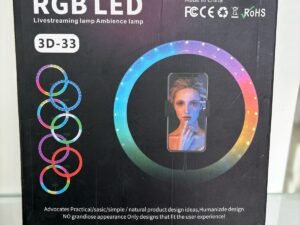 ARO DE LUZ FRIA / CALIDA / RGB 33CM