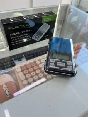 BALANZA GRAMERA POCKET 500G INCLUYE PILAS