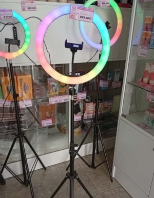 ARO DE LUZ RGB/CALIDO-FRIO 12" MOVIBLE