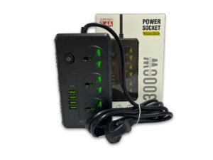 ZAPATILLA 3000W 4USB + 3 TOMAS + 1 TIPO C