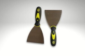 ESPATULA 4" CON MANGO DE GOMA