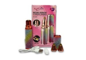 DEPILADOR FACIAL 2 EN 1 STRASS