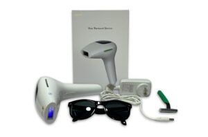 DEPILADORA LASER CON ACCESORIOS