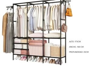 NF-6602-3 ROPERO ORGANIZADOR CON PERCHERO
