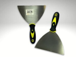 ESPATULA 6" CON MANGO DE GOMA