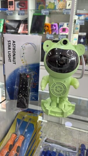 PROYECTOR ASTRONAUTA CON PARLANTE COLORES ( GRANDE )