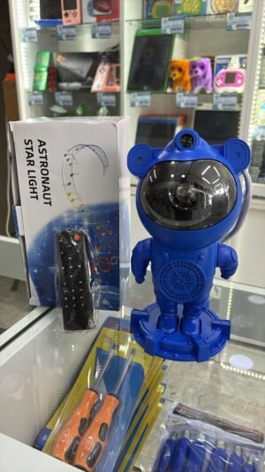 PROYECTOR ASTRONAUTA CON PARLANTE COLORES ( GRANDE )