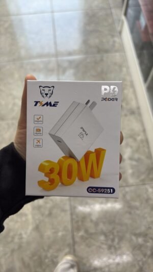 CARGADOR TIME 30W FICHA C A C