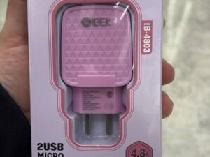 CARGADOR IBEK CARGA RAPIDA ( FICHA MICRO )