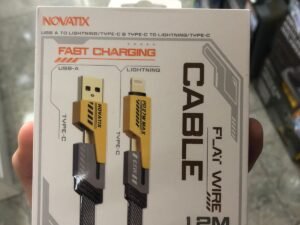 CABLE REFORZADO 4 EN 1 CARGA RAPIDA