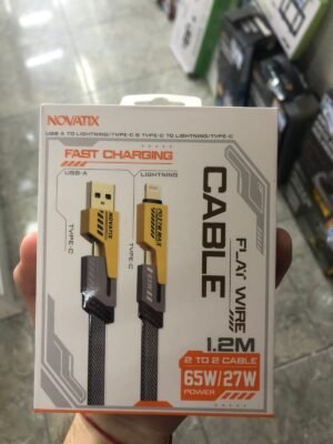 CABLE REFORZADO 4 EN 1 CARGA RAPIDA