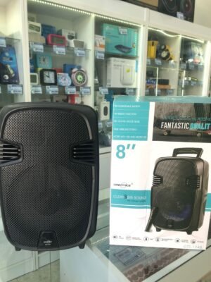 PARLANTE 8" C / MICROFONO, FM, T SD, USB