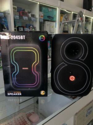 PARLANTE 8" LUZ RGB C / ENTRADA PARA MICROFONO