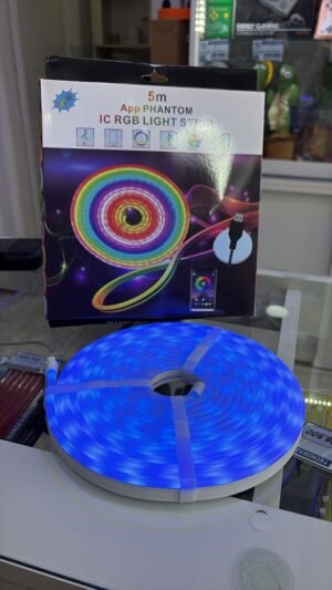 LUZ NEON RGB 5 METRROS BLUETOOTH
