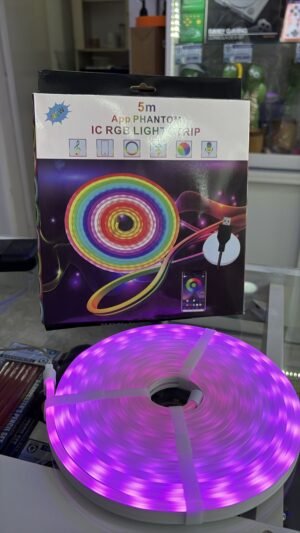 LUZ NEON RGB 5 METRROS BLUETOOTH