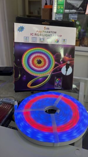 LUZ NEON RGB 5 METRROS BLUETOOTH