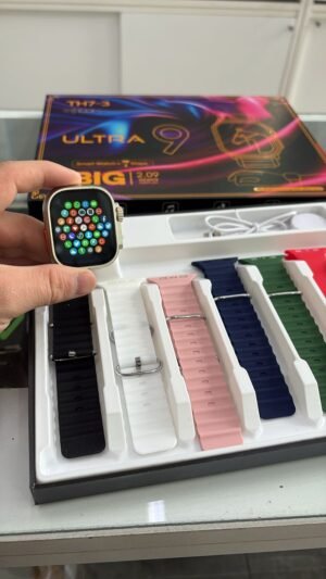 RELOJ SMARTWACH ULTRA 9 BIG C/ 7 MALLAS INTERCAMBIABLES