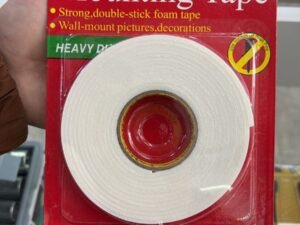 PAQUETE DE CINTA DOBLE FAZ 1M