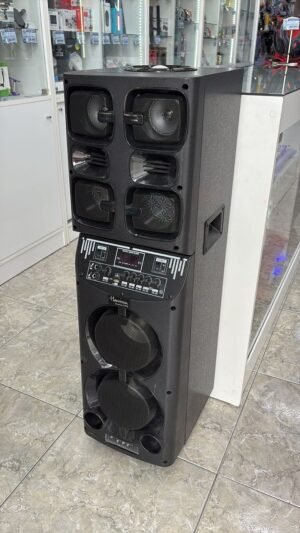 PARLANTE TEMUKI 7200PMPO/LUCES LED/USB/AUX