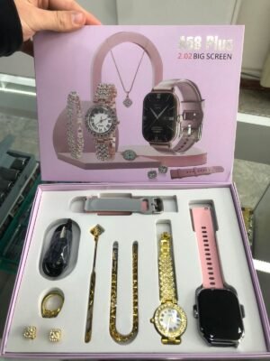 SET DE RELOJ Y JOYERIA MUJER