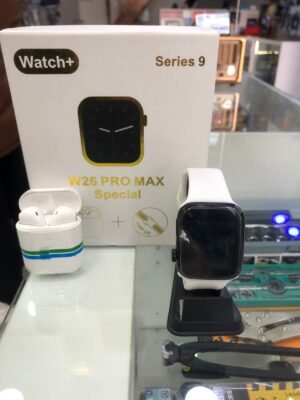 RELOJ W26 PRO MAX + AURICULAR