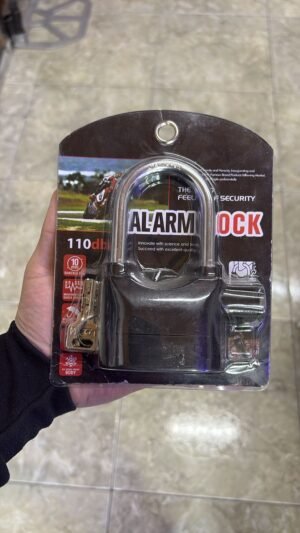 CANDADO GRANDE CON ALARMA