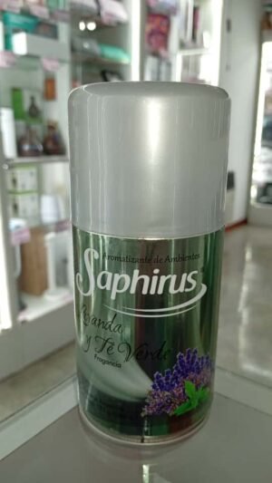 SAPHIRUS EN AEREOSOL LAVANDA Y TE VERDE 280 CC