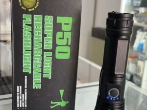 LINTERNA SUPER LUZ RECARGABLE DIFERENTES LUCES