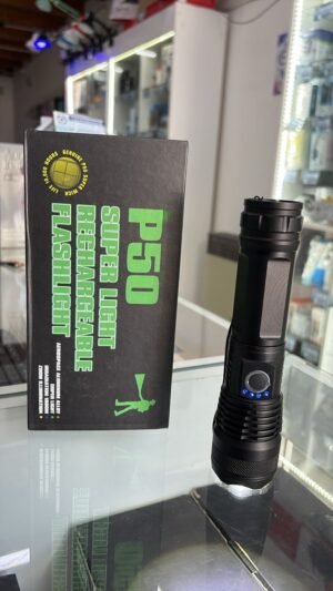 LINTERNA SUPER LUZ RECARGABLE DIFERENTES LUCES