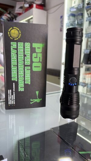 LINTERNA SUPER LUZ RECARGABLE DIFERENTES LUCES