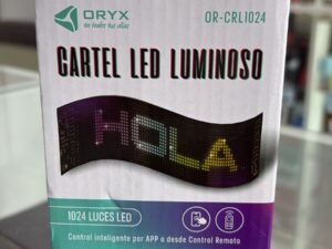 CARTEL LED LUMINOSO PARA AUTO CON APP