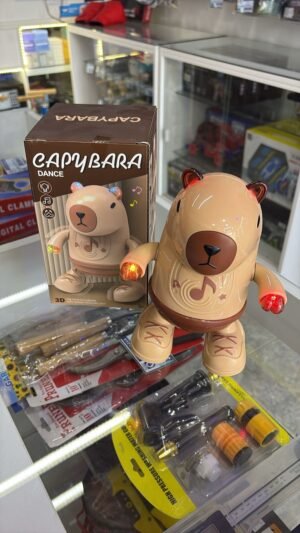 MUÑECO CAPYBARA BAILARIN C / LUCES A PILA