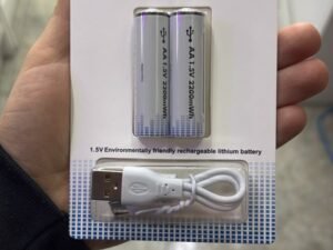 PILAS RECARGABLES AA C / CABLE CARGADOR