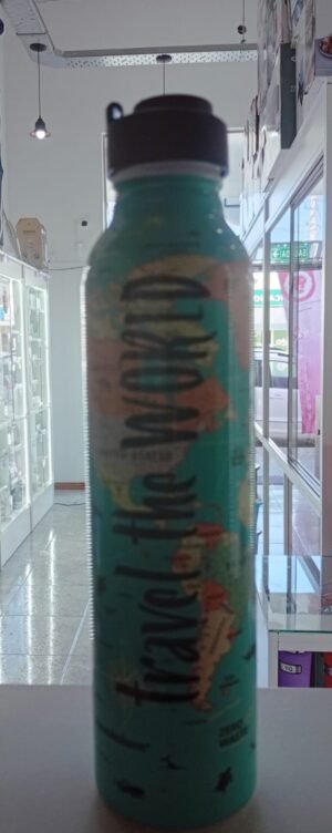 BOTELLA MAPA MUNDI