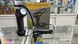 COMPRESOR DE AIRE DIGITAL CON MEDIDOR Y GATILLO