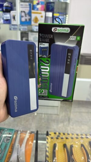 CARGADOR PORTATIL 20000MAH CON FICHA IPHONE / C / MICRO