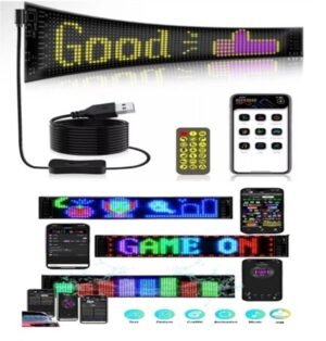 CARTEL LED LUMINOSO PARA AUTO CON APP