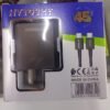 CARGADOR HYTOSHY 45W CARGA ULTRA RAPIDA FICHA C A C