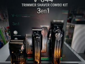KIT CORTA PELO TRIMMER SHAVER 3 EN 1 PROFESIONAL V-644