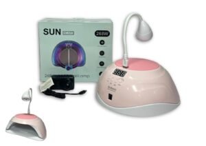 CABINA DE UÑAS C/ LAMPARA 268W LED/UV