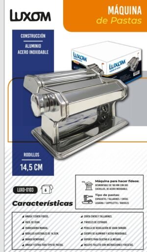 MAQUINA DE PASTAS LUXOM