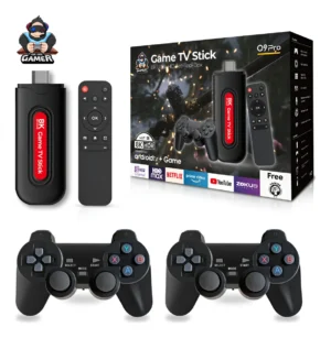 GAME TV STICK Q9-PRO JUEGOS RETRO + TV BOX ANDROID 10