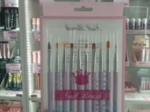 SET COMPLETO DE BROCHAS PARA UÑAS X10