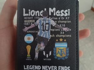 BILLETERA TARJETERO MESSI Y MAS