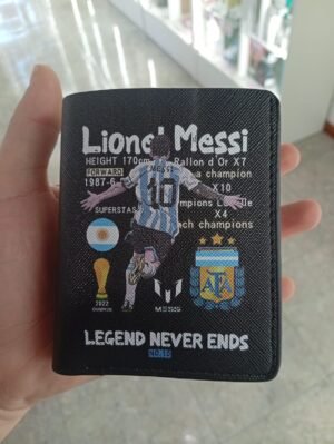 BILLETERA TARJETERO MESSI Y MAS