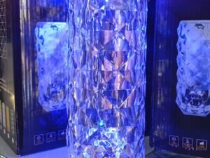 LAMPARA LED DIAMANTE TACTIL DIF COLORES