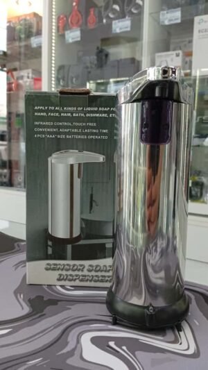 DISPENSADOR DE JABON SENSOR ACERO INOXIDABLE